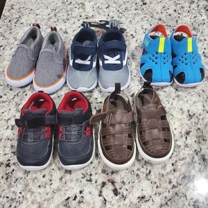 5 Pairs of Size 6 Toddler Boy Shoes